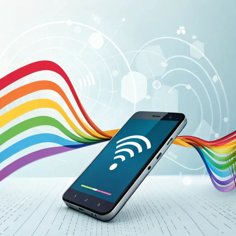 Smartphone receiving a satellite signal representing non-terrestrial direct-to-device research
